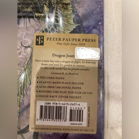 Green Dragon Journal New Peter Pauper Press. - Picture 5 of 6